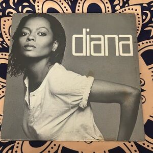 Diana vinyl record vintage 80s